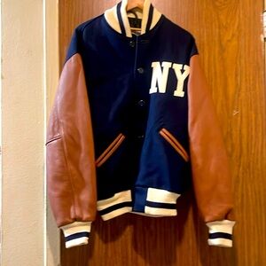 Official Ebbets Field Flannel Negro league Jacket Size L Never worn